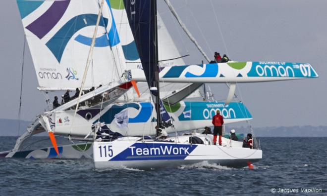 Musandam-Oman Sail in action during the 2014 Grand Prix Guyader © Jacques Vapillon www.vapillon.com