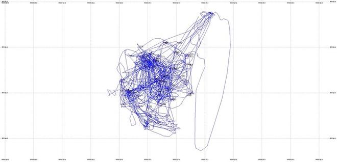 Map - RTYC Cumberland Cup 2014 © Royal Thames Yacht Club