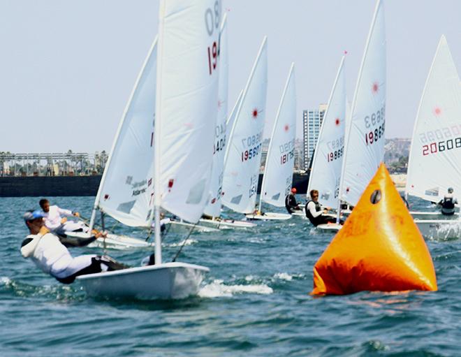 Chris Barnard came from behind  on Day 2 to win the Laser class - ABYC Memorial Day Regatta 2014 © Rich Roberts