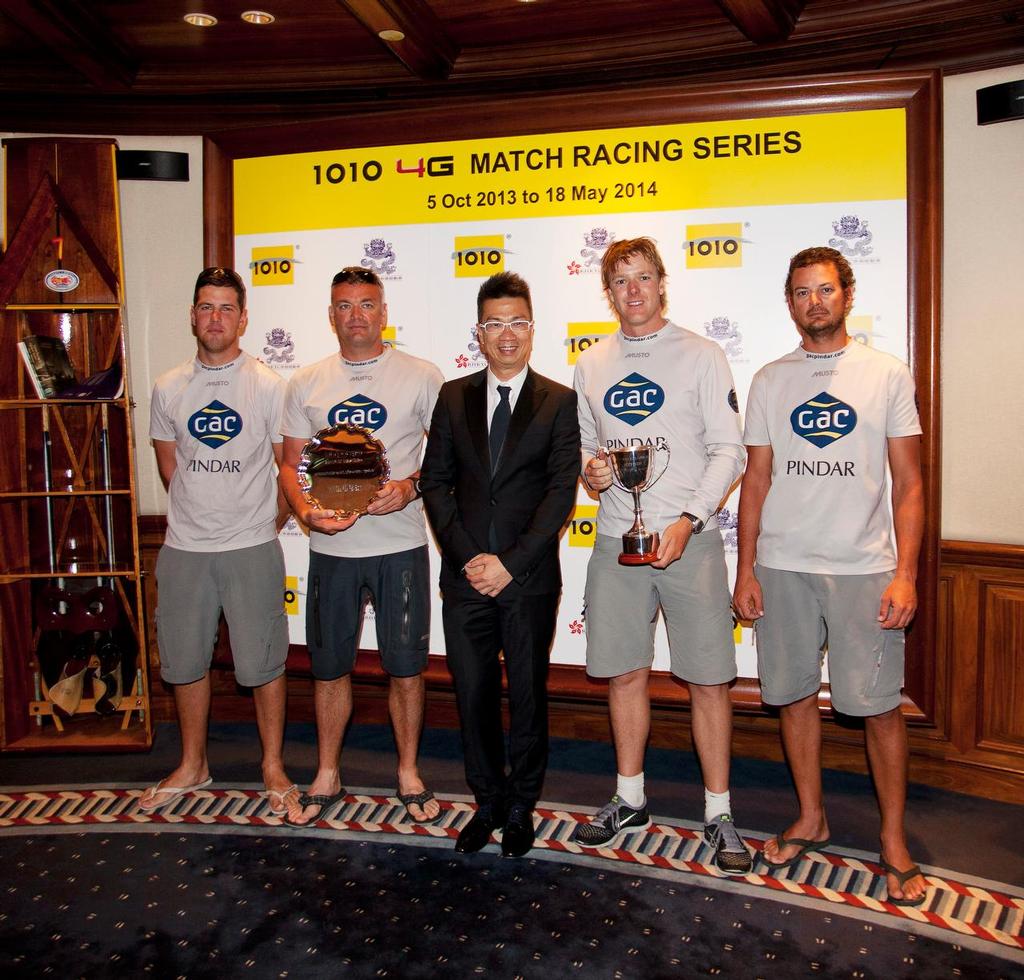 Champion – Ian Williams - 1O1O 4G Match Racing International Regatta 2014 © RHKYC / Guy Nowell