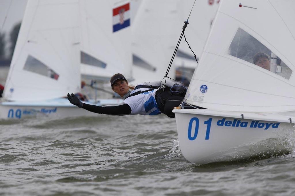 470 Women, medal race - 2014 Delta Lloyd Regatta, day 5 © Sander van der Borch http://www.sandervanderborch.com