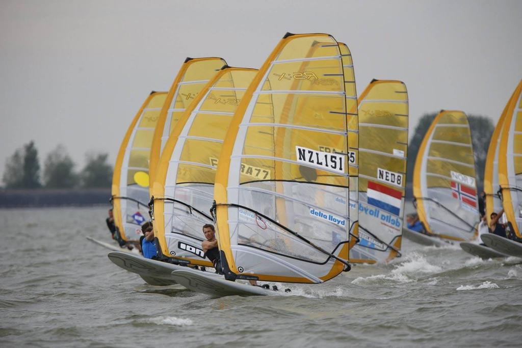 RS:X Men, medal race - 2014 Delta Lloyd Regatta © Sander van der Borch http://www.sandervanderborch.com