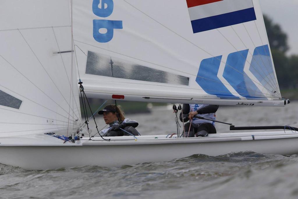 470 Women, medal race - 2014 Delta Lloyd Regatta, day 5 © Sander van der Borch http://www.sandervanderborch.com