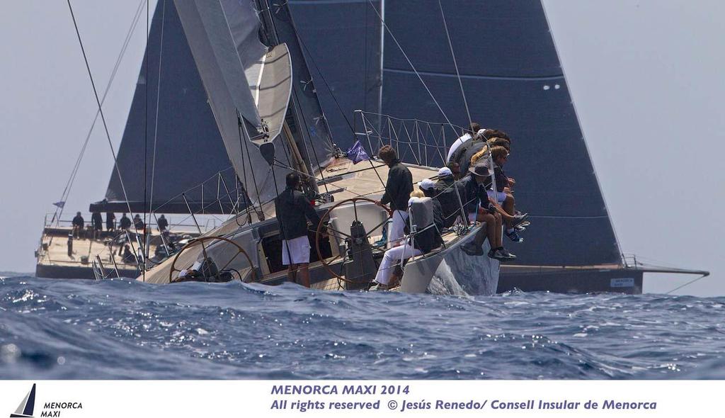 2014 Menorca Maxi day 1 photo copyright  Jesus Renedo / Consell Insular de Menorca taken at  and featuring the  class