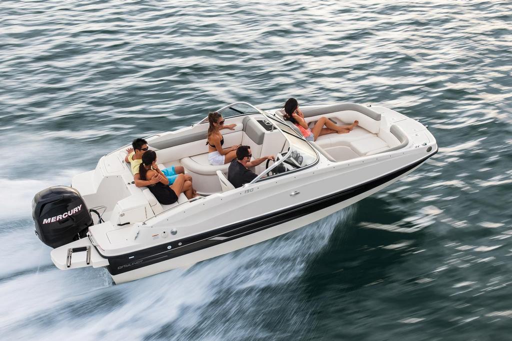 Bayliner Deckboat photo copyright Sanctuary Cove International Boat Show http://www.sanctuarycoveboatshow.com.au/ taken at  and featuring the  class