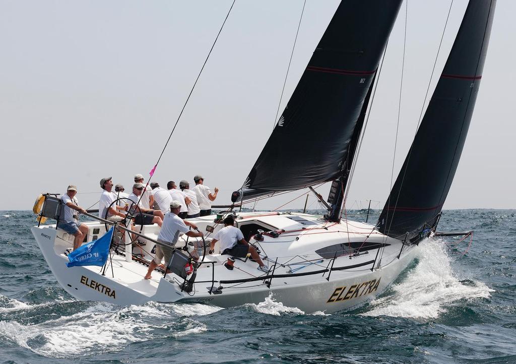 Elektra, GTS43 and UK Titanium. St Regis China Coast Regatta 2013 © Guy Nowell http://www.guynowell.com