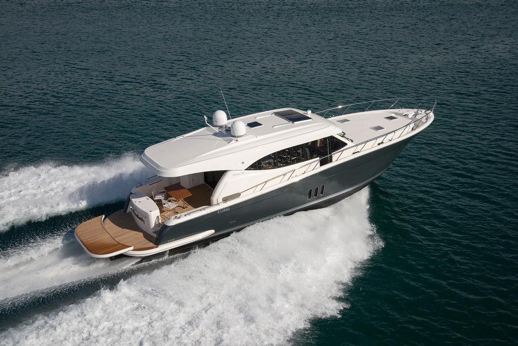 Maritimo S58 photo copyright Sanctuary Cove International Boat Show http://www.sanctuarycoveboatshow.com.au/ taken at  and featuring the  class