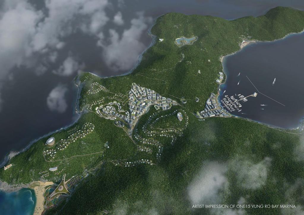 ONE15 Vung Ro Bay Marina Artist Impression (2) © One15 Marina Club