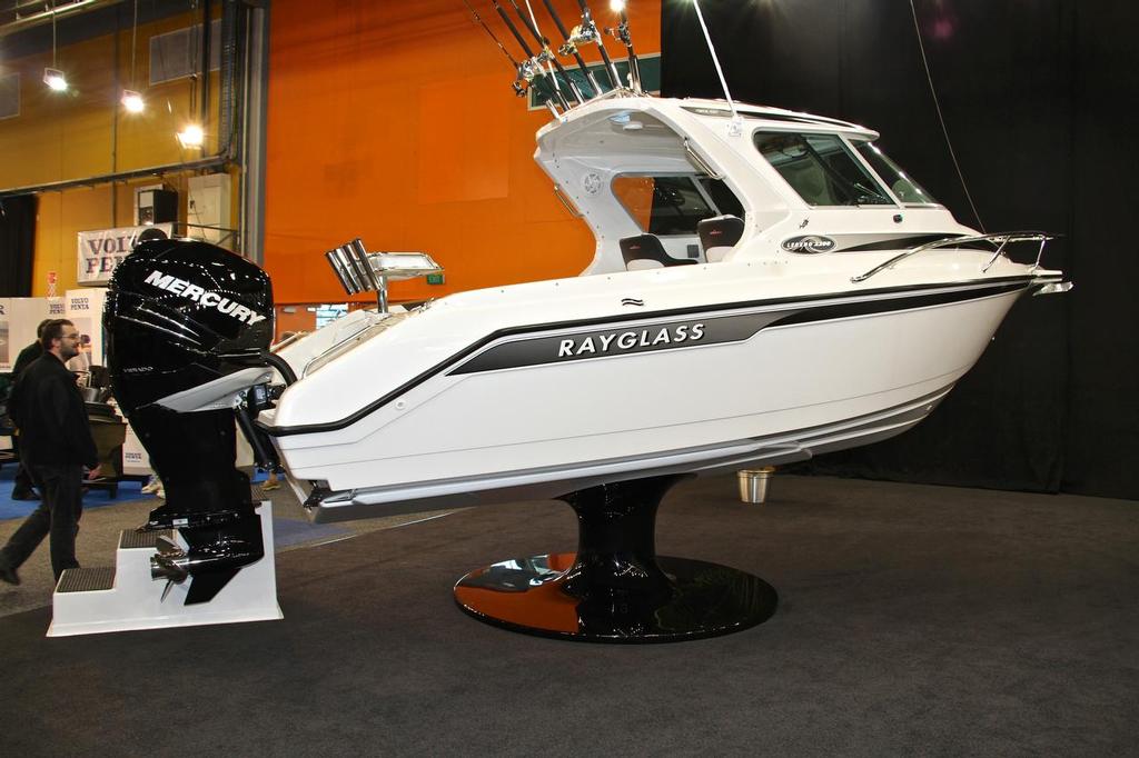 Rayglass Stand - Hutchwilco NZ Boat Show 2014 - Day 2 photo copyright Richard Gladwell www.photosport.co.nz taken at  and featuring the  class
