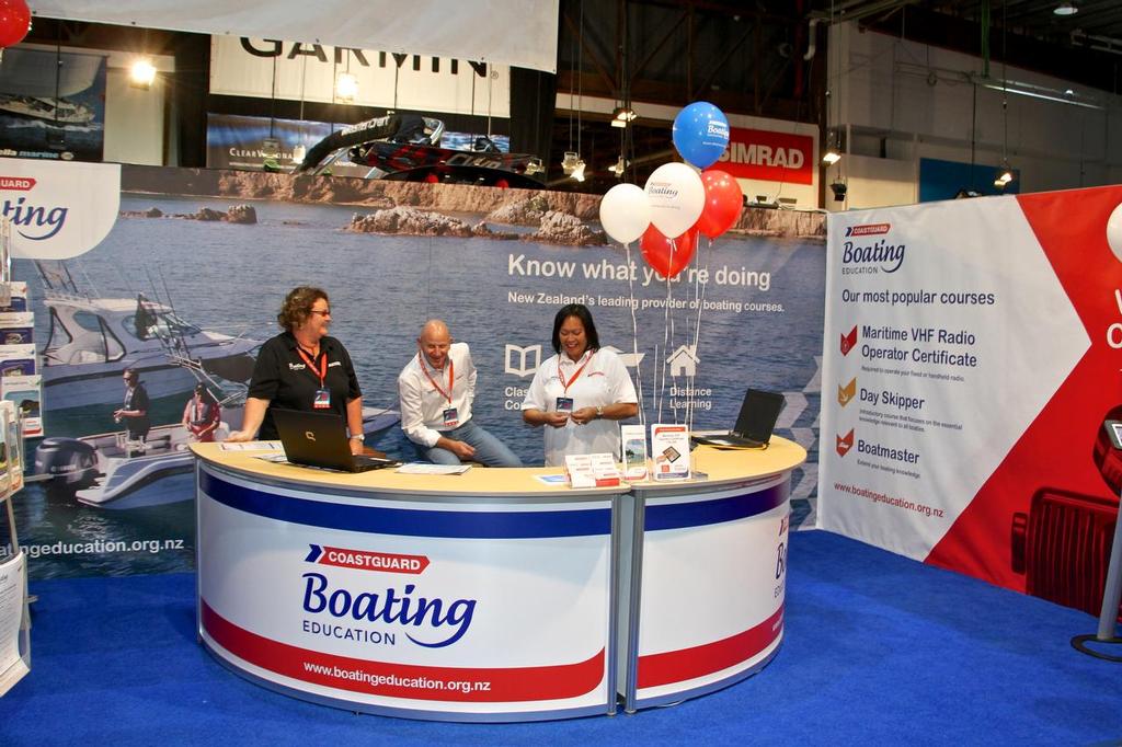 Coastguard Boating Education - Hutchwilco NZ Boat Show 2014 - Day 2 photo copyright Richard Gladwell www.photosport.co.nz taken at  and featuring the  class