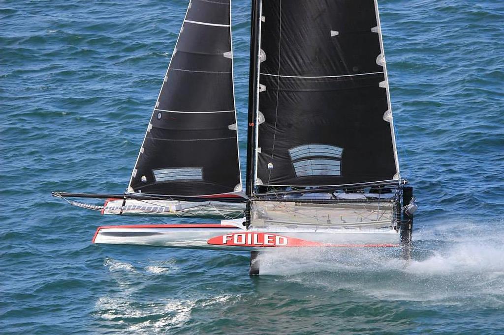 Foiled - Club Marine Winter Series Race 1 - Royal New Zealand Yacht Squadron © RNZYS - Stephen Craig Media