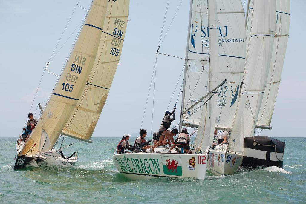 TOP OF THE GULF REGATTA 2014 - no room on the inside © Guy Nowell/Top of the Gulf