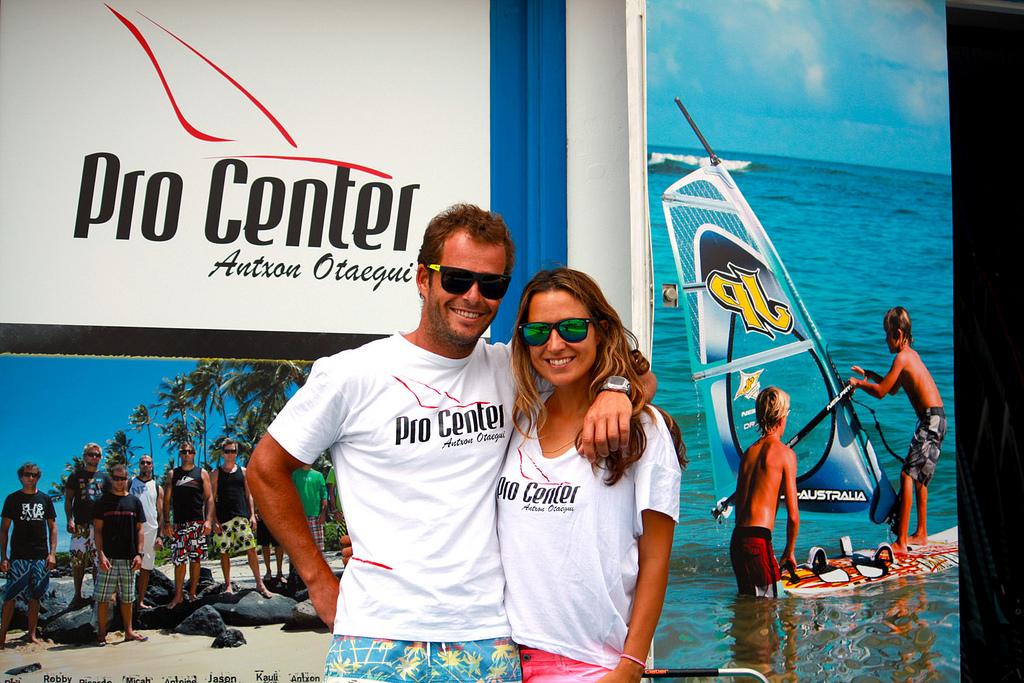 Antxon and his wife Mareta - European Freestyle Pro Tour 2014 © Pro Center Antxon Otaegui