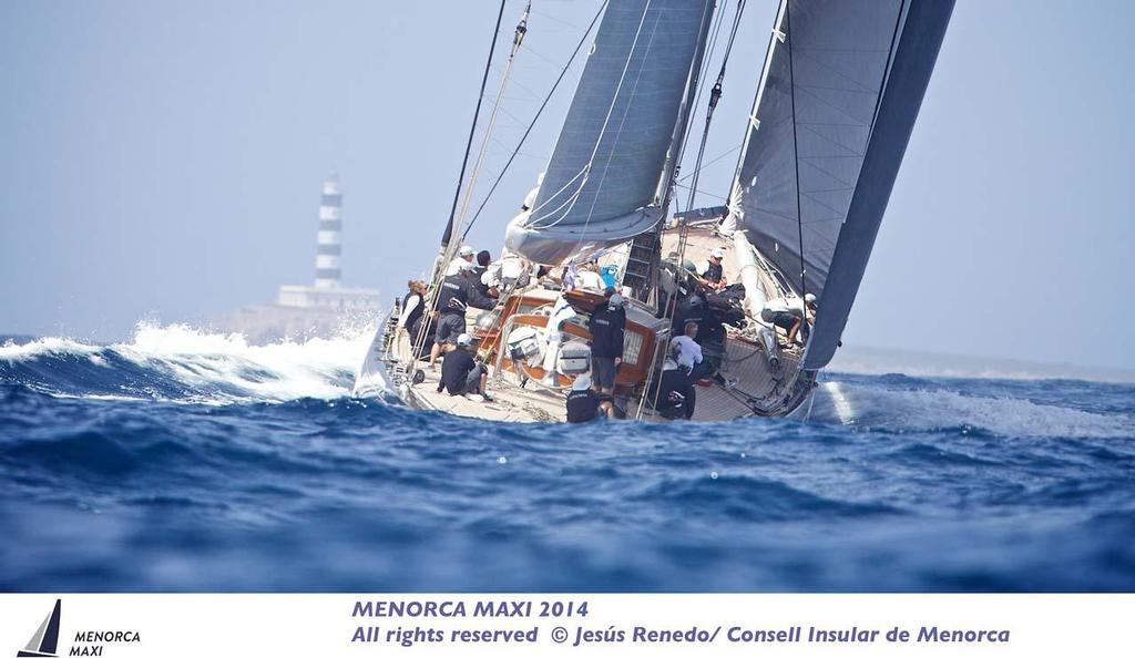 2014 Menorca Maxi day 1 photo copyright  Jesus Renedo / Consell Insular de Menorca taken at  and featuring the  class