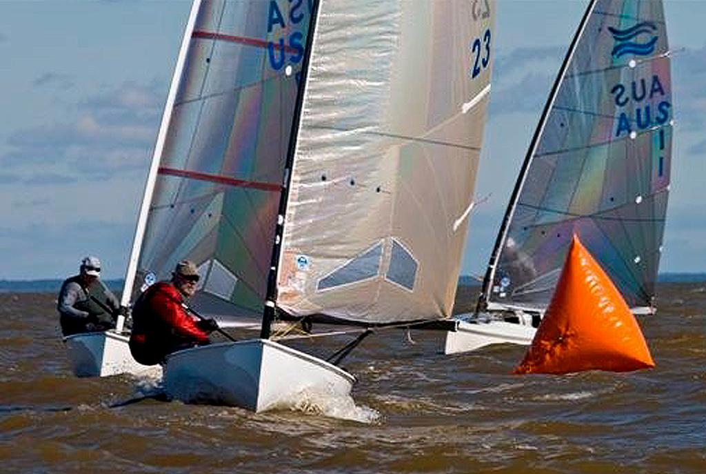 Finn class North American championships at ABYC © Rich Roberts