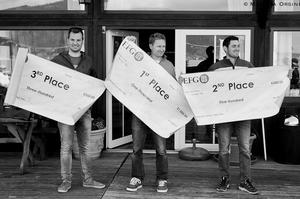 From left to right: Marco Lanulfi, Chris Rast, Carlo de Paoli - EFG MothEuroCup Act 3 photo copyright Dani Rast taken at  and featuring the  class