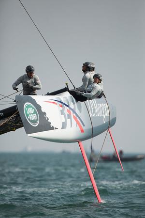 The Land Rover Extreme Sailing Series 2014.  
Act 3. Qingdao. China

Credit - Lloyd Images photo copyright Lloyd Images taken at  and featuring the  class