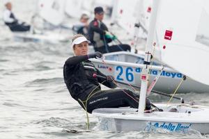 2014 Delta Lloyd Regatta, day 2 - Laser Radial photo copyright Thom Touw http://www.thomtouw.com taken at  and featuring the  class