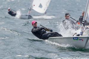 2014 Garda Trentino Olympic Week - Laser Radial photo copyright Thom Touw http://www.thomtouw.com taken at  and featuring the  class