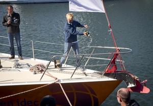 Lorne Dybkster launches Oceans of Hope at the Royal Danish Yacht Club. - Oceans of Hope yacht named by Lone Dybkjær ahead of global voyage photo copyright onEdition http://www.onEdition.com taken at  and featuring the  class