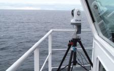 For the test two models of the M-Series were mounted on a tripod next to the bridge of an ice strengthened  vessel that traverses the Arctic waters of Greenland. - Iceberg ahead! photo copyright FLIR http://www.flir.com/cvs/apac/en/maritime/ taken at  and featuring the  class