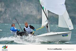 470 Men - 2014 Garda Trentino Olympic Week, Day 4 photo copyright  Roberto Vuilleumier / Vela Garda Trentino taken at  and featuring the  class