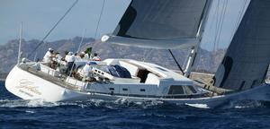 100’ Frers Wally, Gibian - Frers Cup Trapani, Sicily 2014 photo copyright Carlo Borlenghi / www.carloborlenghi.com taken at  and featuring the  class