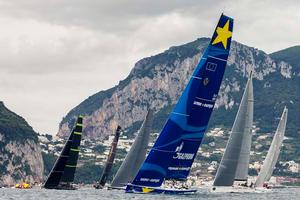 Volcano race start - 2014 Rolex Capri Sailing Week photo copyright  Rolex / Carlo Borlenghi http://www.carloborlenghi.net taken at  and featuring the  class