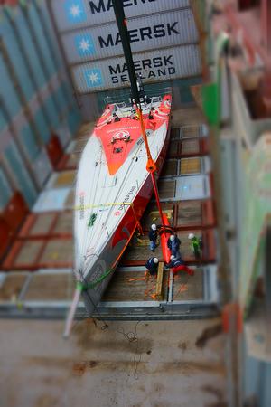 Dongfeng onboard a Maersk conatiner ship photo copyright  OC Sport http://www.ocsport.com/ taken at  and featuring the  class