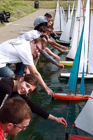 Last year's model yacht race photo copyright Southampton Solent University http://www.solent.ac.uk/ taken at  and featuring the  class