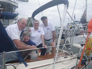 ARC Portugal 2014 - Mike, Sue, Geraldine and Nigel on Macnoon photo copyright World Cruising Club http://www.worldcruising.com taken at  and featuring the  class