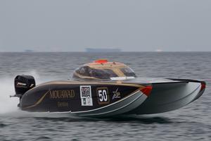 Mouawad - UIM Skydive Dubai XCAT World Series in Naples, Italy 2014 photo copyright UIM Xcat Middle East Championships http://www.uimpowerboating.com/ taken at  and featuring the  class