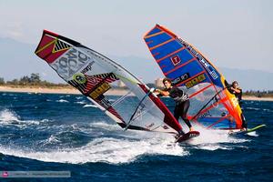 Pierre Mortefon - 2014 PWA Catalunya World Cup photo copyright  Carter/pwaworldtour.com http://www.pwaworldtour.com/ taken at  and featuring the  class