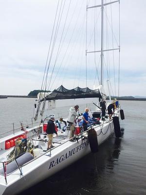 Ragamuffin 90 after the Okinawa Tokai Race. - Plans afoot after Syd Fischer’s line honours’ and record victories photo copyright Team Ragamuffin https://www.facebook.com/RagamuffinYachting taken at  and featuring the  class