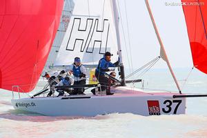 Day 1 - Melges 24 European Championship 2014 photo copyright  Pierrick Contin http://www.pierrickcontin.fr/ taken at  and featuring the  class