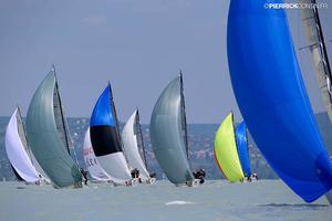 Day 1 - Melges 24 European Championship 2014 photo copyright  Pierrick Contin http://www.pierrickcontin.fr/ taken at  and featuring the  class