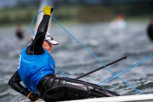 Ross Banham,Laser Radial,GBR 205295 photo copyright  Paul Wyeth / RYA http://www.rya.org.uk taken at  and featuring the  class
