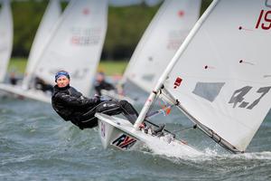Elizabeth Sherwood,Laser Radial,GBR 194680 photo copyright  Paul Wyeth / RYA http://www.rya.org.uk taken at  and featuring the  class