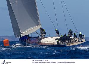 2014 Menorca Maxi photo copyright  Jesus Renedo / Consell Insular de Menorca taken at  and featuring the  class