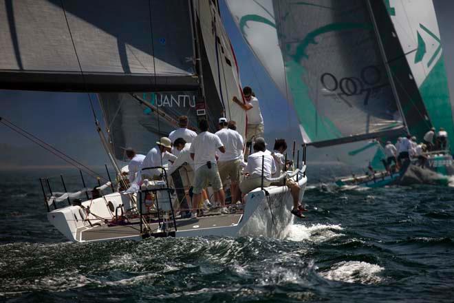 Sled trails Vesper at last year's Edgartown Yacht Club Race Weekend, which this year will host a large contingent of boats in the 50-foot range. © Michael Berwind