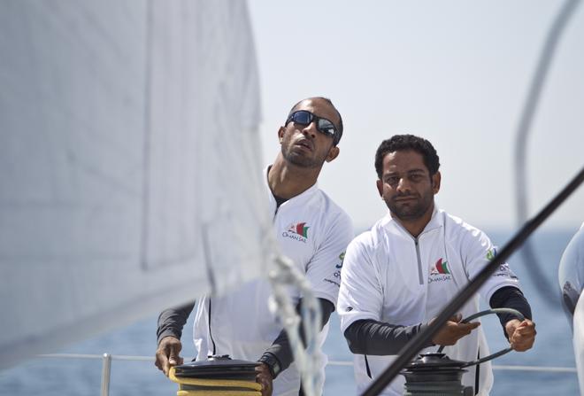  Pictures of the Musandam - Oman Sail MOD70 team in action during the Krys Ocean Race prologue from Newport Rhode Island - NYC.  © Mark Lloyd http://www.lloyd-images.com