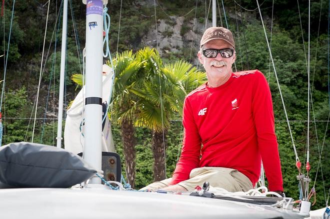 Malcesine (ITA),29th June 2014, Star Class World Championship, Fraglia Vela Malcesine practice day. ©  Marc Rouiller / Star Sailors League