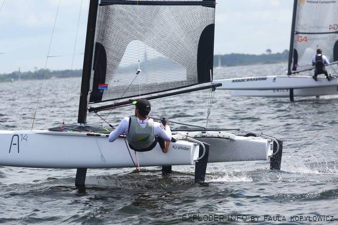  Day 2, A-class Catamarans European Championship, Bordeaux, France © Paula Kopylowicz / Exploder.info http://www.exploder.info