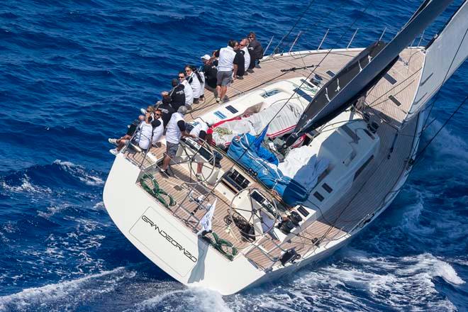 GRANDE ORAZIO, Southern Wind Shipyard, Farr Yacht Design, 24.72m - 2014 Loro Piana Superyacht Regatta © Carlo Borlenghi / www.carloborlenghi.com