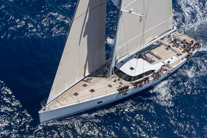 FAREWELL, Southern Wind Shipyard, Bruce Farr/Nauta Yacht, 30.2m - 2014 Loro Piana Superyacht Regatta, day 1 © Carlo Borlenghi / www.carloborlenghi.com