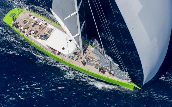 INOUI, Vitters Shipyard, Philippe Briand, 33m - 2014 Loro Piana Superyacht Regatta, day 1 © Carlo Borlenghi http://www.carloborlenghi.com