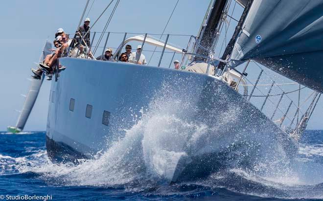 GHOST, Vitters Shipyard, Luca Brenta, 37.2m - Loro Piana Superyacht Regatta 2014 Day 2 © Carlo Borlenghi http://www.carloborlenghi.com