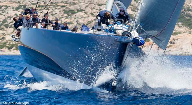 MAGIC CARPET CUBED, Wally Cento, Reichel Pugh, 30.5m - Loro Piana Superyacht Regatta 2014 Day 2 © Carlo Borlenghi http://www.carloborlenghi.com