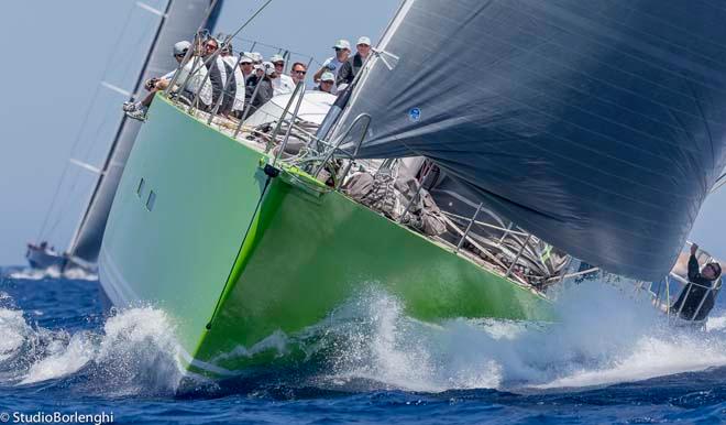 INOUI, Vitters Shipyard, Philippe Briand, 33m - Loro Piana Superyacht Regatta 2014 Day 2 © Carlo Borlenghi http://www.carloborlenghi.com