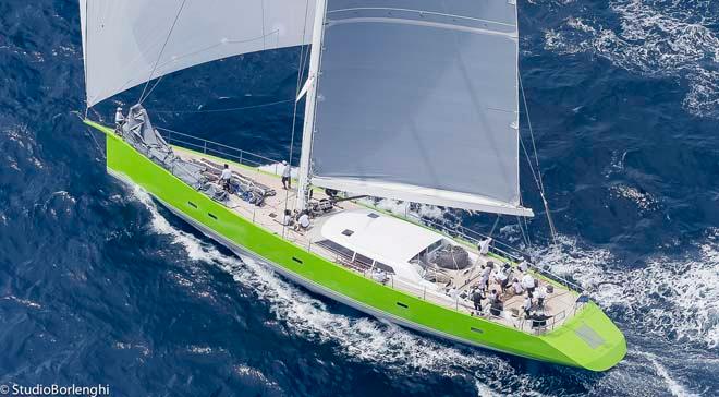 INOUI, Vitters Shipyard, Philippe Briand, 33m - Loro Piana Superyacht Regatta 2014 day 3 © Carlo Borlenghi / www.carloborlenghi.com